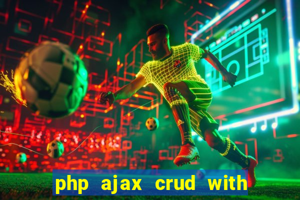 php ajax crud with datatables and bootstrap modals